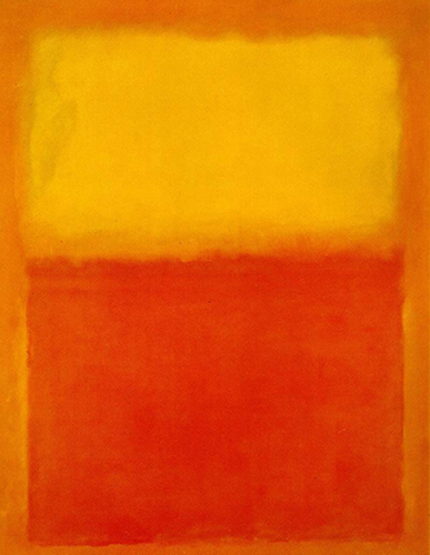 Orange and Yellow - Mark Rothko MOAMM