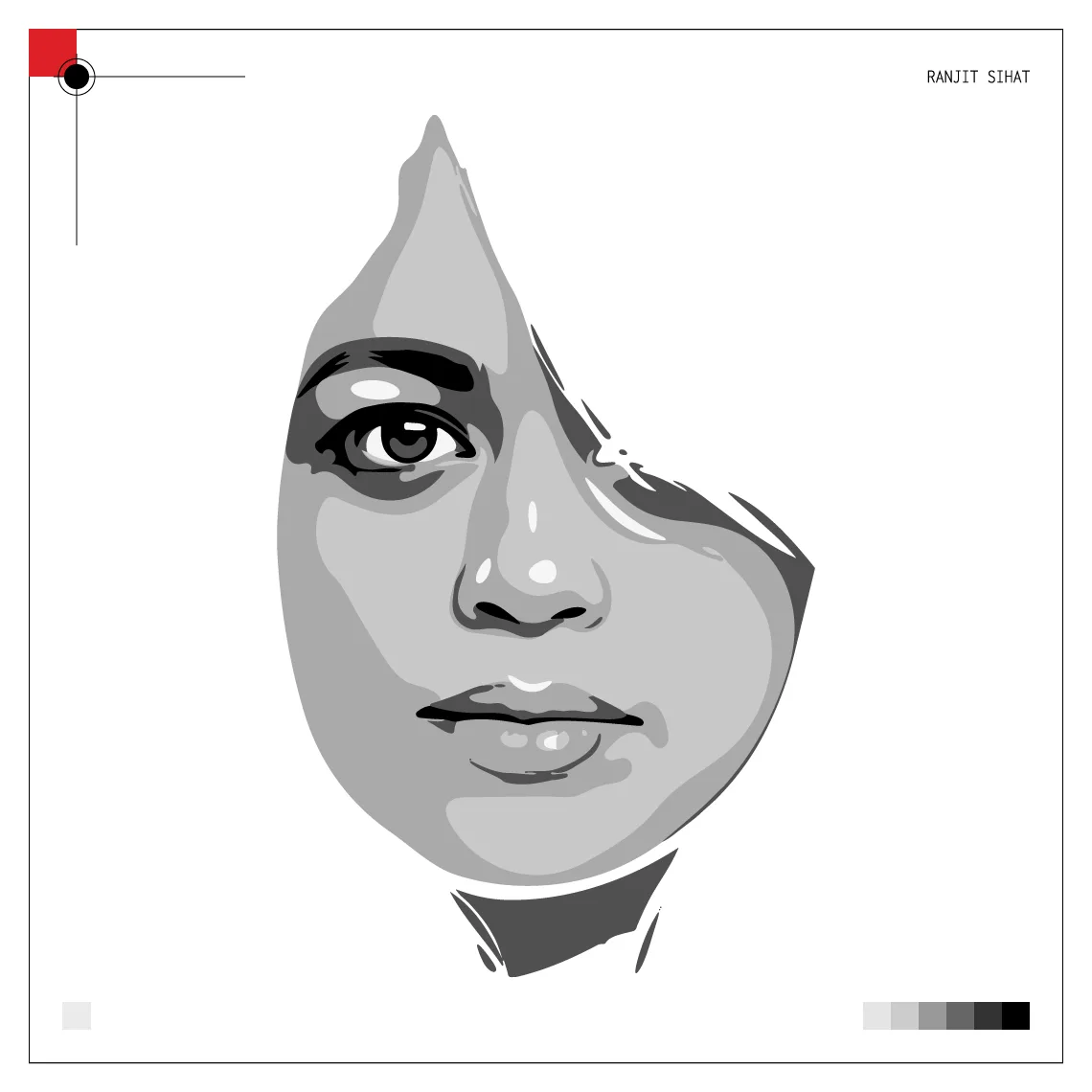 Ranjit Sihat, Edinburgh-based graphic artist and former designer.