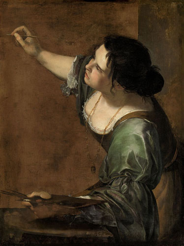 Self Portrait - Artemisia Gentileschi MOAMM